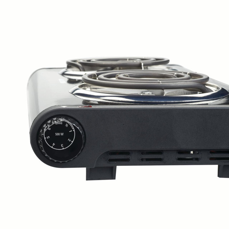 Black + Decker Electic Double Burner & Reviews Wayfair